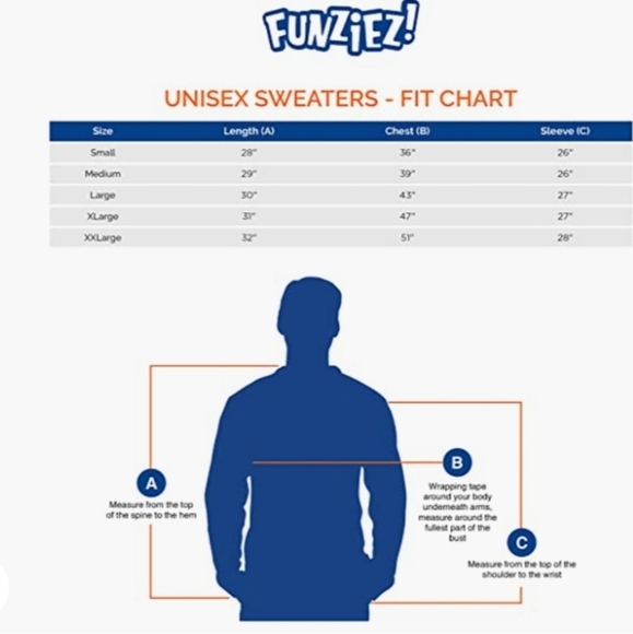 Funziez! Space Invadors Snowflake Ugly Christmas Sweater Size XL - Picture 9 of 9